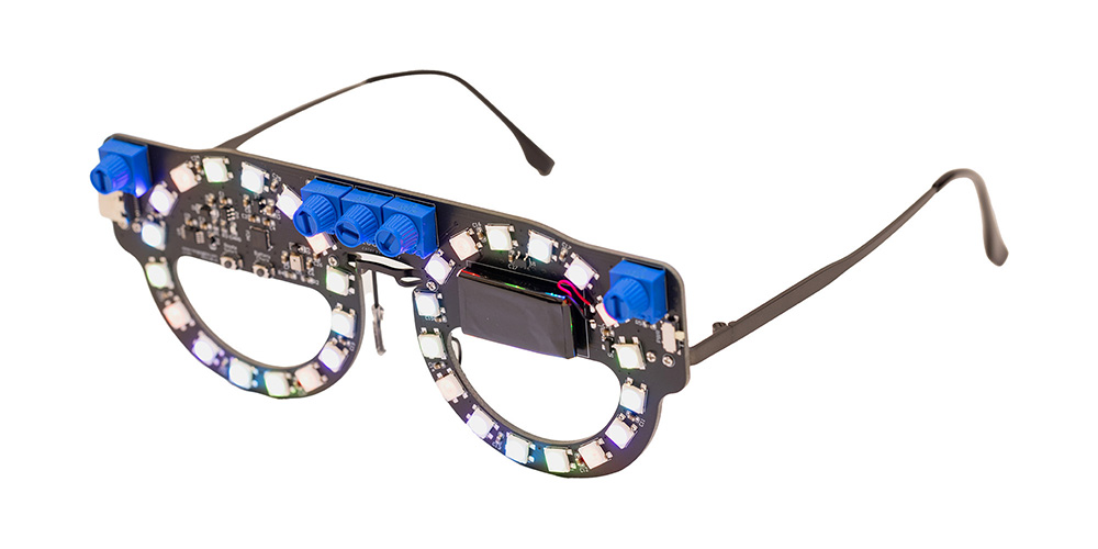 NeoGoggles LED party glasses